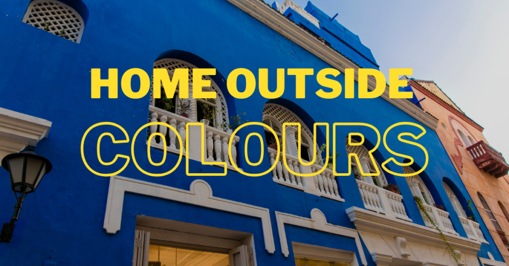 House outside colour combination